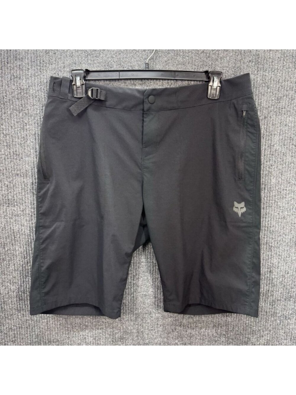 Fox Racing Ranger Shorts Men’s 36 Black Mountain Bike Trail Cycling 12" Inseam